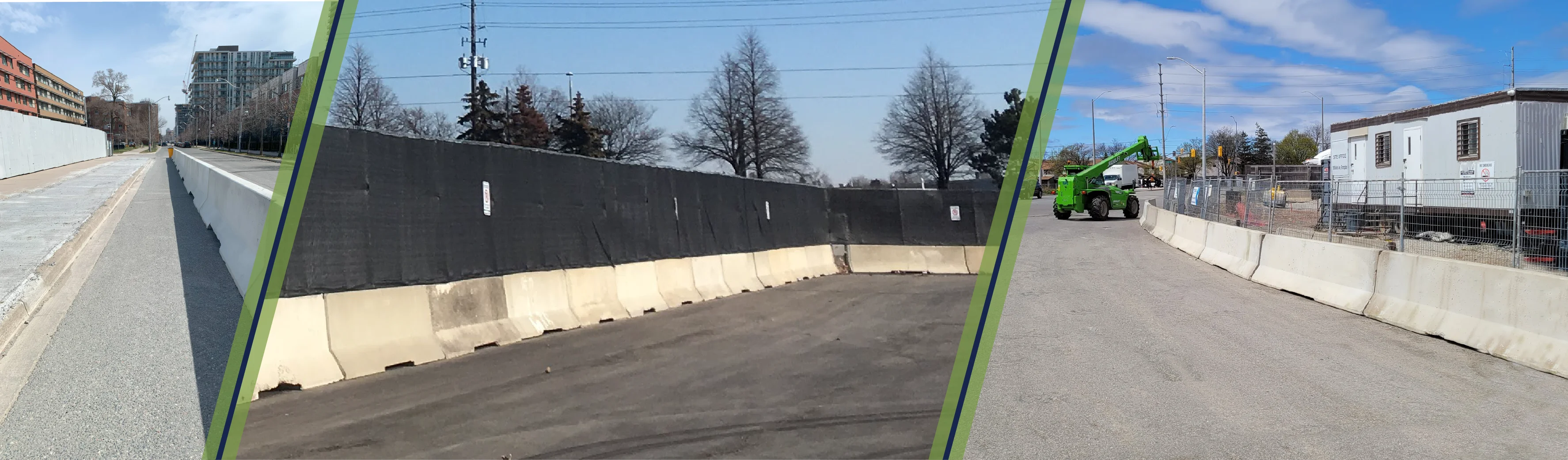 Jersey Barrier Installation